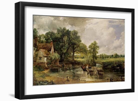 The Hay Wain, 1821-John Constable-Framed Premium Giclee Print