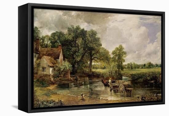 The Hay Wain, 1821-John Constable-Framed Stretched Canvas