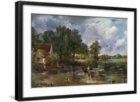 The Hay Wain, 1821-John Constable-Framed Giclee Print