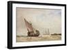 The Hayboat-William Clarkson Stanfield-Framed Giclee Print