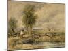 The Hayfield, C.1897-David Cox-Mounted Giclee Print