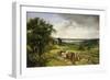 The Haymaker's Lunch-Edward Brooke-Framed Giclee Print