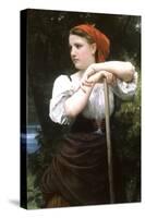 The Haymaker-William Adolphe Bouguereau-Stretched Canvas