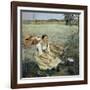 The Haymakers, 1877-Jules Bastien-Lepage-Framed Giclee Print