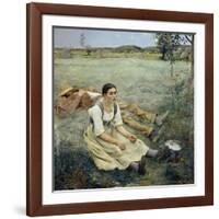 The Haymakers, 1877-Jules Bastien-Lepage-Framed Giclee Print