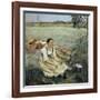 The Haymakers, 1877-Jules Bastien-Lepage-Framed Giclee Print