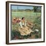 The Haymakers, 1877-Jules Bastien-Lepage-Framed Giclee Print