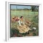 The Haymakers, 1877-Jules Bastien-Lepage-Framed Giclee Print