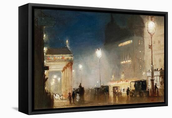 The Haymarket, London-George Hyde-Pownall-Framed Stretched Canvas