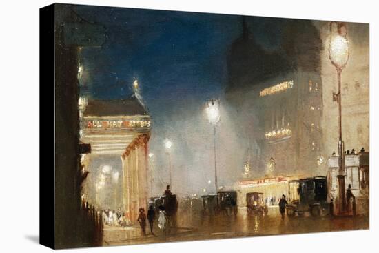 The Haymarket, London-George Hyde-Pownall-Stretched Canvas