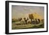 The Hayrick-Jules Jacques Veyrassat-Framed Premium Giclee Print