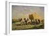 The Hayrick-Jules Jacques Veyrassat-Framed Premium Giclee Print