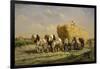 The Hayrick-Jules Jacques Veyrassat-Framed Giclee Print