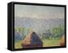 The Haystacks Or, the End of the Summer, at Giverny, 1891-Claude Monet-Framed Stretched Canvas