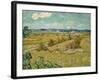 The Haystacks-Vincent van Gogh-Framed Giclee Print