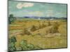 The Haystacks-Vincent van Gogh-Mounted Premium Giclee Print