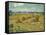 The Haystacks-Vincent van Gogh-Framed Stretched Canvas