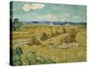 The Haystacks-Vincent van Gogh-Stretched Canvas