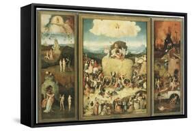 The Haywain, 1485-Hieronymus Bosch-Framed Stretched Canvas