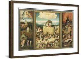 The Haywain, 1485-Hieronymus Bosch-Framed Giclee Print