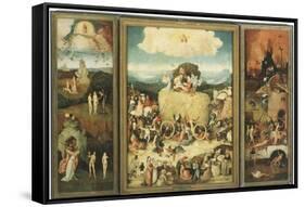 The Haywain, 1485-Hieronymus Bosch-Framed Stretched Canvas