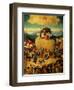 The Haywain, Central Panel (Triptych) circa 1485-90-Hieronymus Bosch-Framed Giclee Print