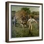 The Haywain, circa 1889-Henry Herbert La Thangue-Framed Giclee Print