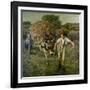 The Haywain, circa 1889-Henry Herbert La Thangue-Framed Giclee Print