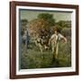 The Haywain, circa 1889-Henry Herbert La Thangue-Framed Giclee Print