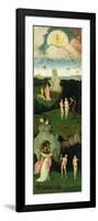 The Haywain: Left Wing of the Triptych Depicting the Garden of Eden, circa 1500-Hieronymus Bosch-Framed Giclee Print