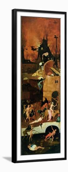 The Haywain: Right Wing of the Triptych Depicting Hell, circa 1500-Hieronymus Bosch-Framed Giclee Print