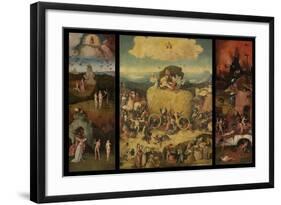 The Haywain (Triptyc), C. 1516-Hieronymus Bosch-Framed Giclee Print