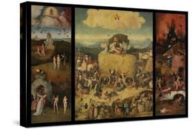 The Haywain (Triptyc), C. 1516-Hieronymus Bosch-Stretched Canvas