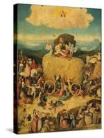 The Haywain (Triptyc) Central Panel, C. 1516-Hieronymus Bosch-Stretched Canvas