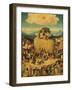 The Haywain (Triptyc) Central Panel, C. 1516-Hieronymus Bosch-Framed Giclee Print