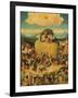 The Haywain (Triptyc) Central Panel, C. 1516-Hieronymus Bosch-Framed Giclee Print