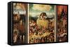 The Haywain, Triptych, circa 1485-90-Hieronymus Bosch-Framed Stretched Canvas