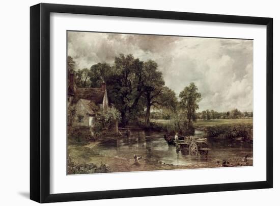 The Haywain-John Constable-Framed Premium Giclee Print