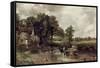 The Haywain-John Constable-Framed Stretched Canvas