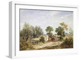 The Haywain-J.E. Meadows-Framed Giclee Print