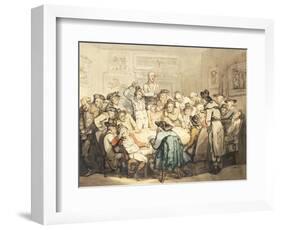 The Hazard Room, England, 1792-Thomas Rowlandson-Framed Giclee Print