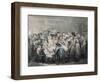 The Hazard Room-Thomas Rowlandson-Framed Giclee Print