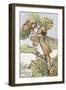 The Hazelnut Fairy-Vision Studio-Framed Art Print