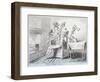 The Head Ache, 1835-George Cruikshank-Framed Giclee Print