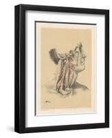 The Head and Neck. Internal Carotid and Ascending Pharyngeal Arteries, and Cranial Nerves in the…-G. H. Ford-Framed Giclee Print