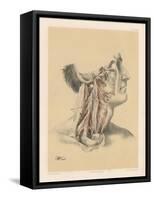 The Head and Neck. Internal Carotid and Ascending Pharyngeal Arteries, and Cranial Nerves in the…-G. H. Ford-Framed Stretched Canvas