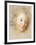 The Head of a Boy-Antoine Coypel-Framed Giclee Print