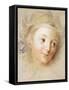 The Head of a Boy-Antoine Coypel-Framed Stretched Canvas