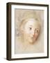 The Head of a Boy-Antoine Coypel-Framed Giclee Print