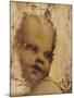 The Head of a Child, a Fragment-Correggio-Mounted Giclee Print